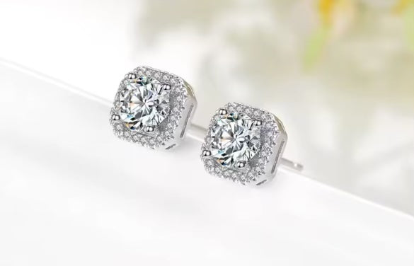 925 Sterling Silver Set With AAA Cubic Zircone Stone