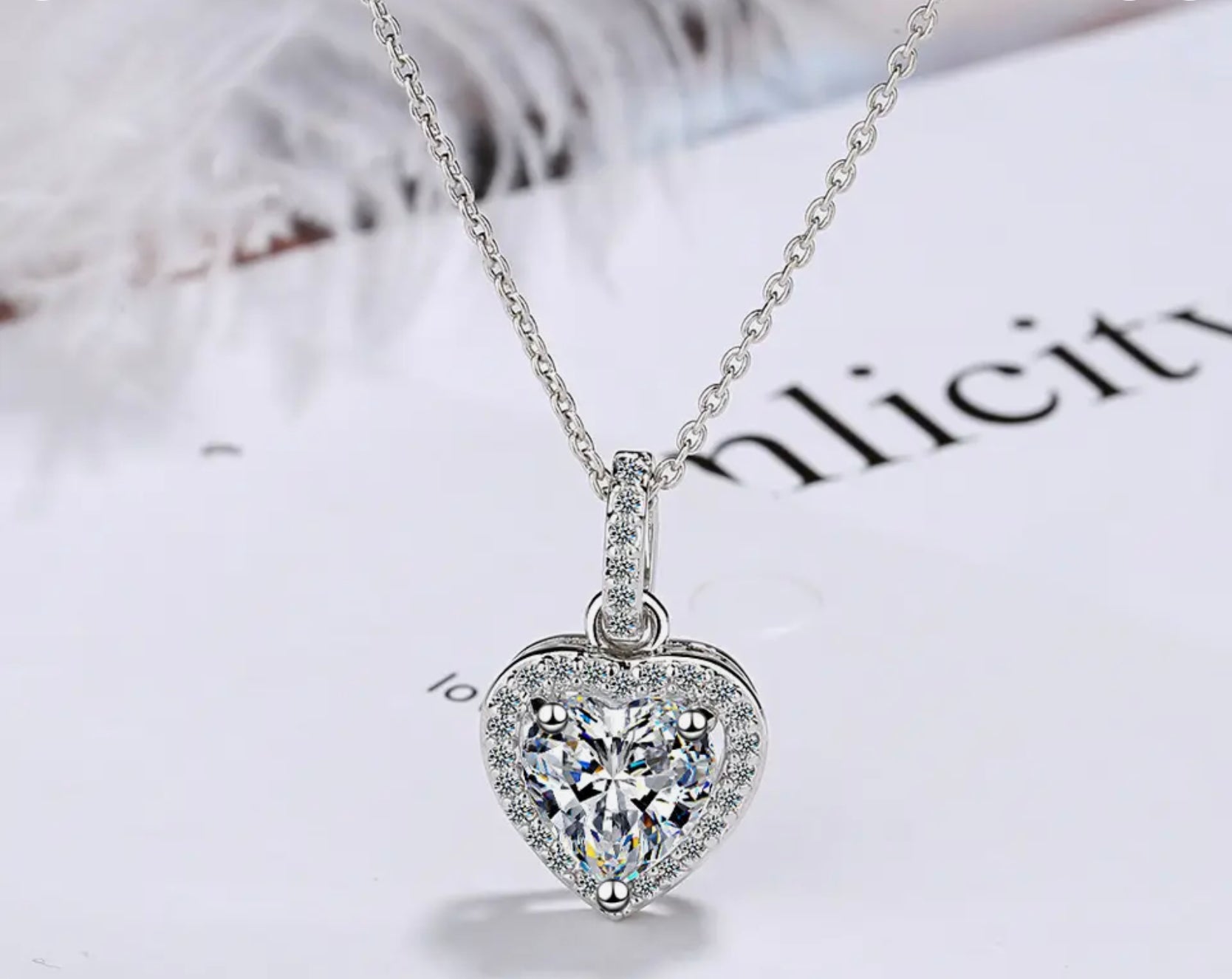 925 Sterling sale Silver Cubic Zircon Pendant for Women/Girls, US925P1107