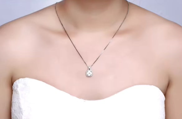925 Sterling Silver Set With AAA Cubic Zircone Stone
